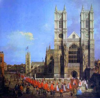 Canaletto : London, Westminster Abbey